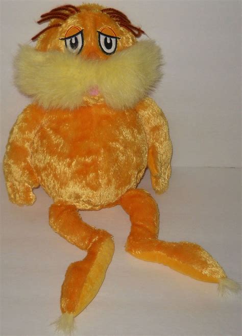 Dr Seuss Kohls The Lorax 16 Plush Cares Stuffed Animal Gold Doll Movie