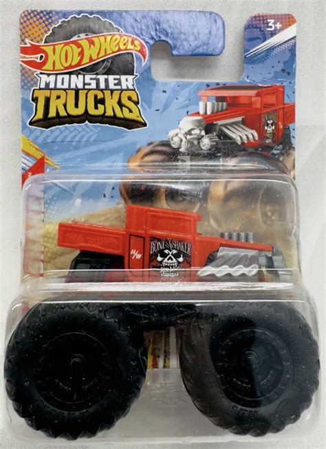 Монстер трак машинка Hot wheels Хот Вілс Monster Trucks Bone Shaker ID цена