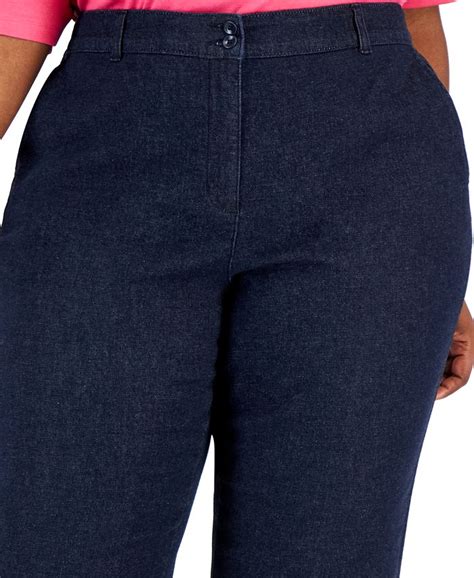 Karen Scott Plus Size Comfort Waist Capri Pants Created For Macys And Reviews Pants And Capris