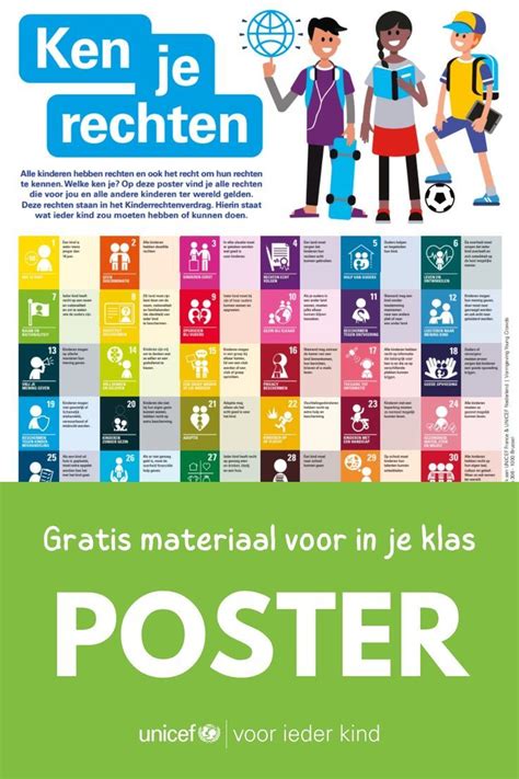 Poster Ken Je Rechten In Poster Onderwijs Posters Onderwijs