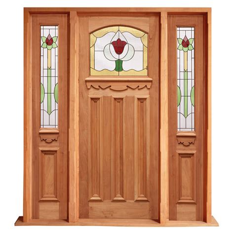 Federation Leadlight Door Set Colonial Warehouse