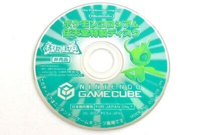 Nintendo Gamecube Pokemon Colosseum Celebi Bonus Disc Tested Japan Used