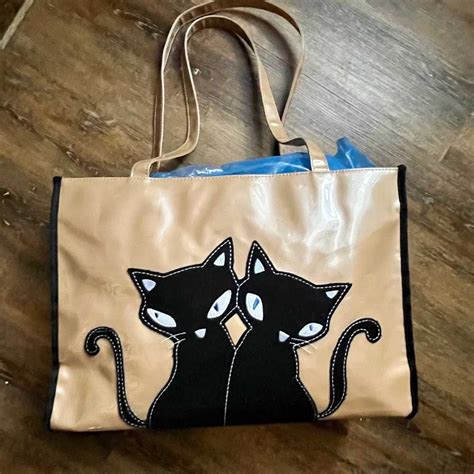 Extremely Rare Vintage Liz Claiborne Siamese Black Gem