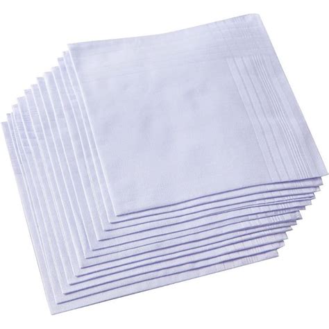 Cod☑️12pieces Plain White Scarf Handkerchief Panyo Shopee Philippines