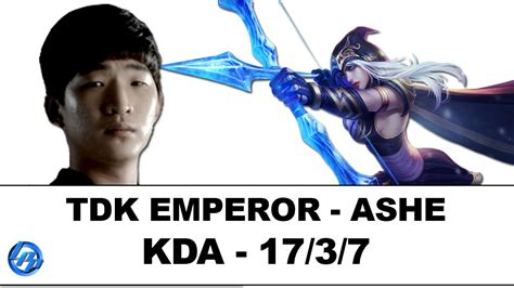 TDK Emperor Ashe Vs Sivir NA SoloQ YouTube