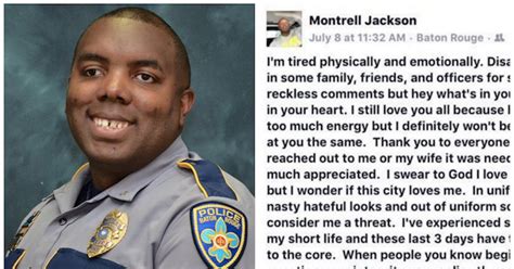 ‘dont Let Hate Infect Your Heart Baton Rouge Cop Pens Heartbreaking