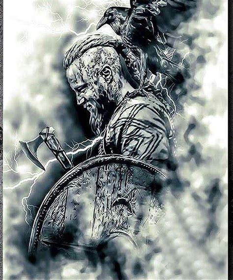 Ragnar Viking Tattoos Ragnar Lothbrok Tattoo Norse Tattoo