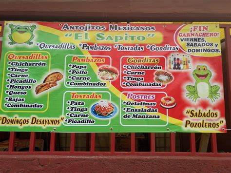 Antojitos Mexicanos El Sapito Restaurant Ecatepec De Morelos