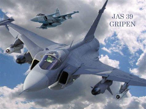 Saab Jas Gripen Wallpapers Wallpaper Cave