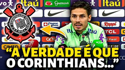 URGENTE OLHA O QUE O RAPHAEL VEIGA FALOU DO CORINTHIANS NINGUÉM