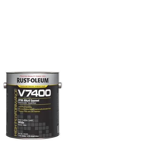 Rust Oleum Gal Roc Alkyd V Direct To Metal High Gloss White