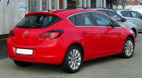 Opel Astra J 1 4 Turbo 140 Hp Automatic 2009 2012 Specs And