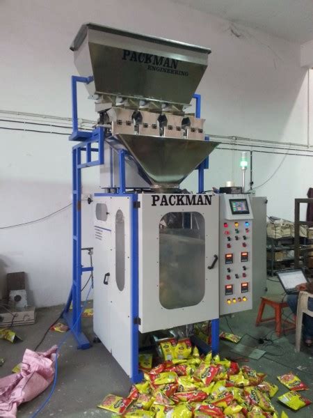 Granule Pouch Packing Machine Packman Engineering Ahmedabad