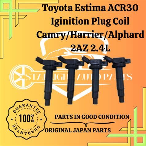 Toyota Estima Acr Iginition Plug Coil Camry Harrier Alphard Az L