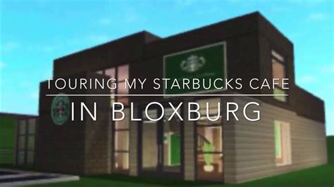 Bloxburg Starbucks Layout