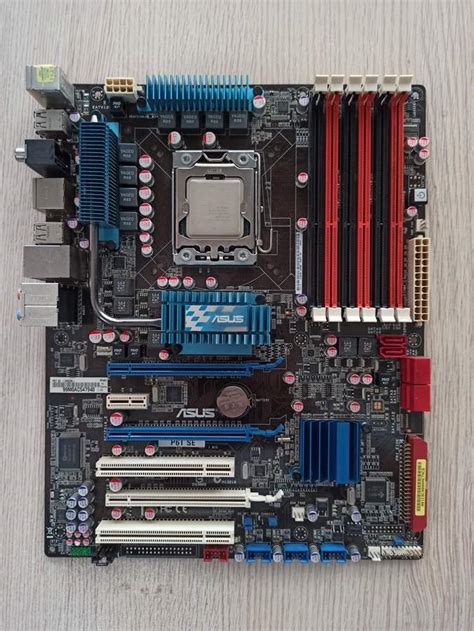 Asus P6t Se Anakart Lga 1366 Ddr3 24gb Intel X58 P6t Se Masaüstü Anakart Anakart Sata Ii Pci E