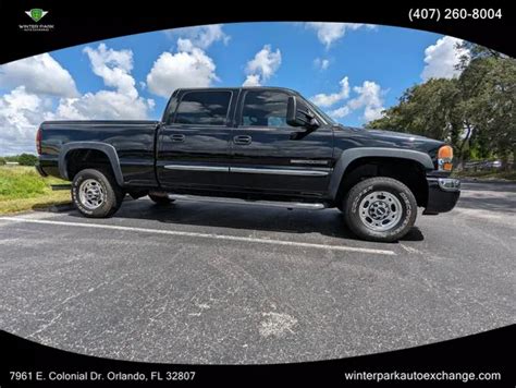 Used 2006 Gmc Sierra 2500 Hd Crew Cab Sl Pickup 4d 8 Ft For Sale In Orlando Fl Vin