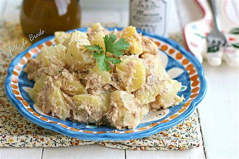 INSALATA DI PATATE TONNATA Contorno Facile Tutto Fa Brodo In Cucina