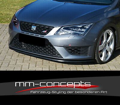 CUP Spoilerlippe für Seat Leon 3 5F ST FR SC Cupra R Frontspoiler