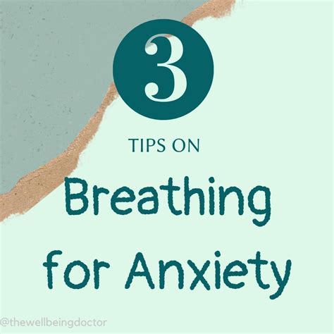 Breathing for Anxiety | The Wellbeing Doctor