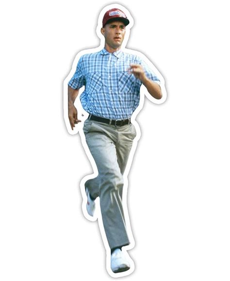 Forrest Gump Running Sticker 2" sold by Velocity Vault | SKU 261921 ...