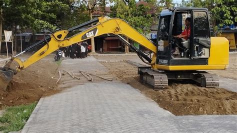 Excavator Bikin Jalan Youtube