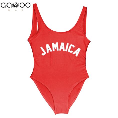 Jamaica 2019 Bathing Suit Women Swimming Suit Girl One Piece Swimsuit