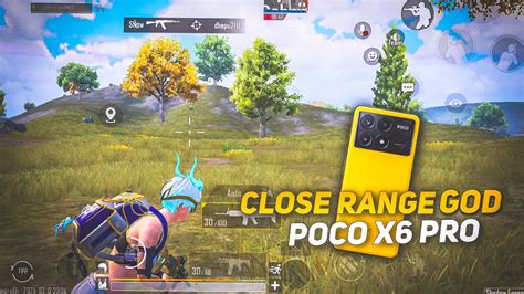 CLOSE RANGE GOD POCO X6 PRO PUBG GAMING POCO X6 PRO BGMIi FPS