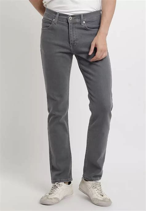 Jual Edwin Jeans BARCA LIGHT GREY Celana Panjang Jeans Denim Pria