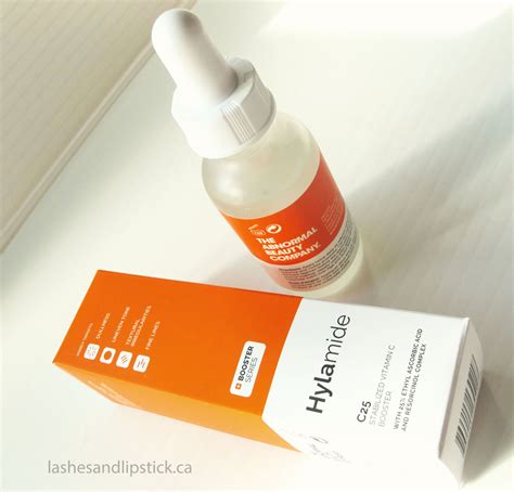 Skin Care Love: DECIEM Hylamide Booster C25 - Lashes & Lipstick