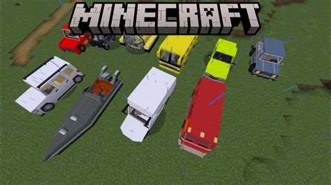 El Mejor Addon De Carros Aviones Y Barcos En Minecraft Pe Top