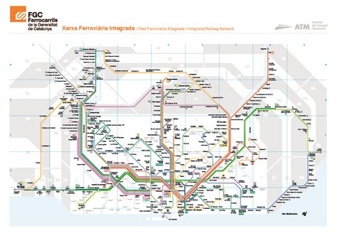 Barcelona City Maps - Metro, bus, train, airport & taxis Information