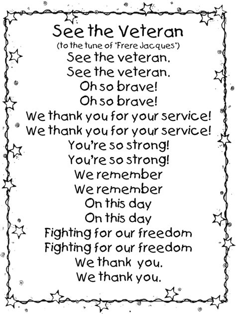 Free Printable Veterans Day Poems - aveteransday.com