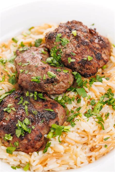 Grilled Lebanese Beef Kafta Patties The Lemon Bowl®