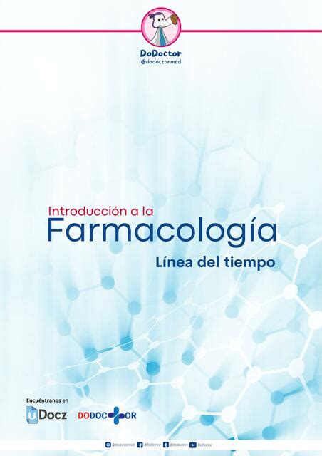 Línea del tiempo Farmacología DoDoctor uDocz