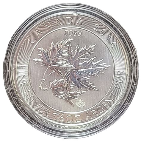 Canadian Superleaf Oz Silver Maple Leaf Coin