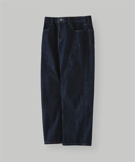 MUSINSA LAFUDGESTORE Classic Crunchy Denim Pants Indigo