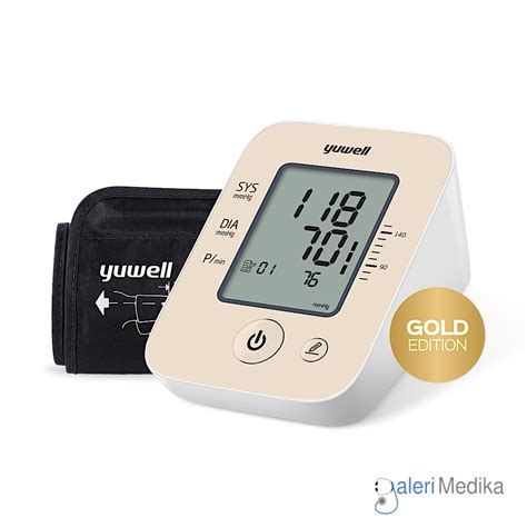 Tensimeter Digital Yuwell YE660D Gold Galeri Medika