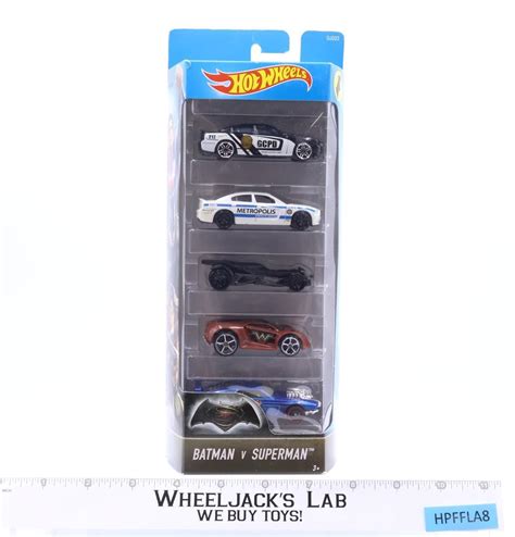 Batman Vs Superman Pack Hot Wheels Mattel New Sealed Wheeljack S Lab
