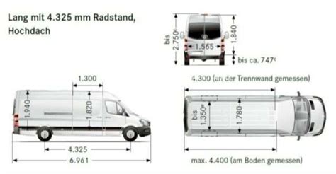 Mercedes MB Sprinter L3 H3 Rent in Cologne Autovermietung Köln