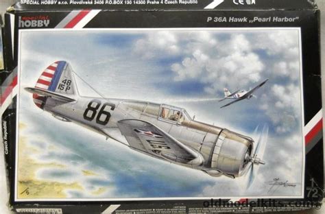 Special Hobby 1 72 P 36A Hawk Pearl Harbor 47th Pursuit Squadron 15th