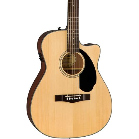 Fender CC-60SCE Concert Acoustic-Electric Guitar Natural | Guitar Center