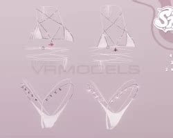 Itty Bitty Bikini VRModels D Models For VR AR And CG Projects