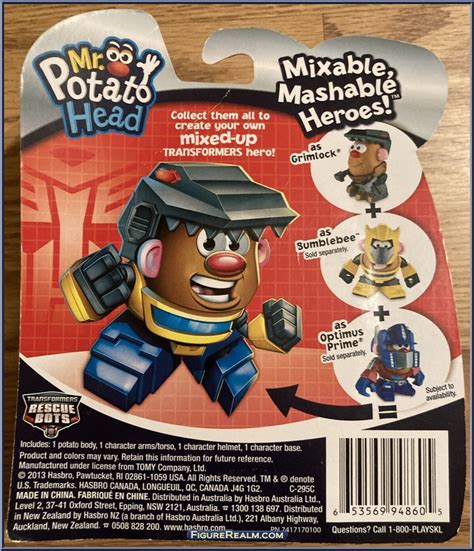 Grimlock Mr Potato Head Transformers Rescue Bots Hasbro Action