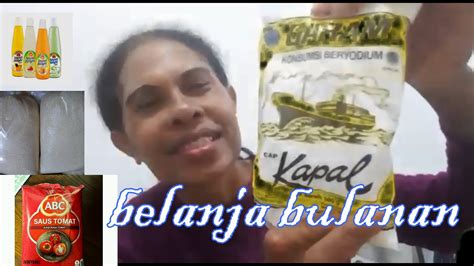 Belanja Bulanan YouTube