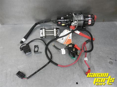 G2 Atv Warn Provantage 3000 Winch Kit 715003474 Canam Parts Guy