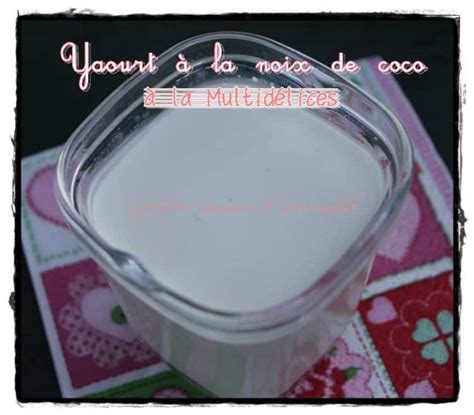 Yaourts à la noix de coco