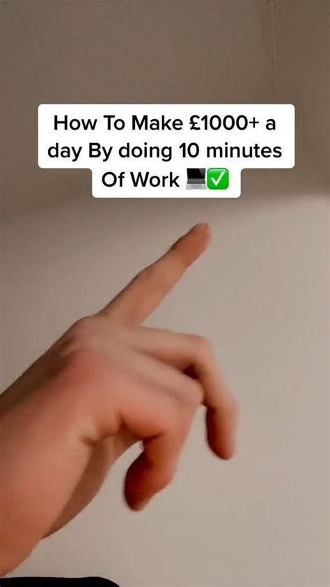 How To Make 1000 A Day By Doing 10 Minutes Of Work Video Financial