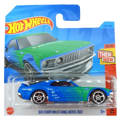 Masinuta Hot Wheels 69 Ford Mustang Boss 302 TimodorToys Ro