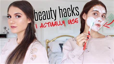 6 Beauty Hacks I ACTUALLY USE YouTube